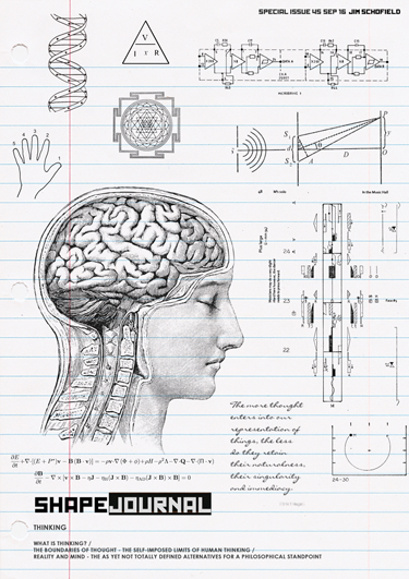 Special Issue 45 of SHAPE Journal - Thinking